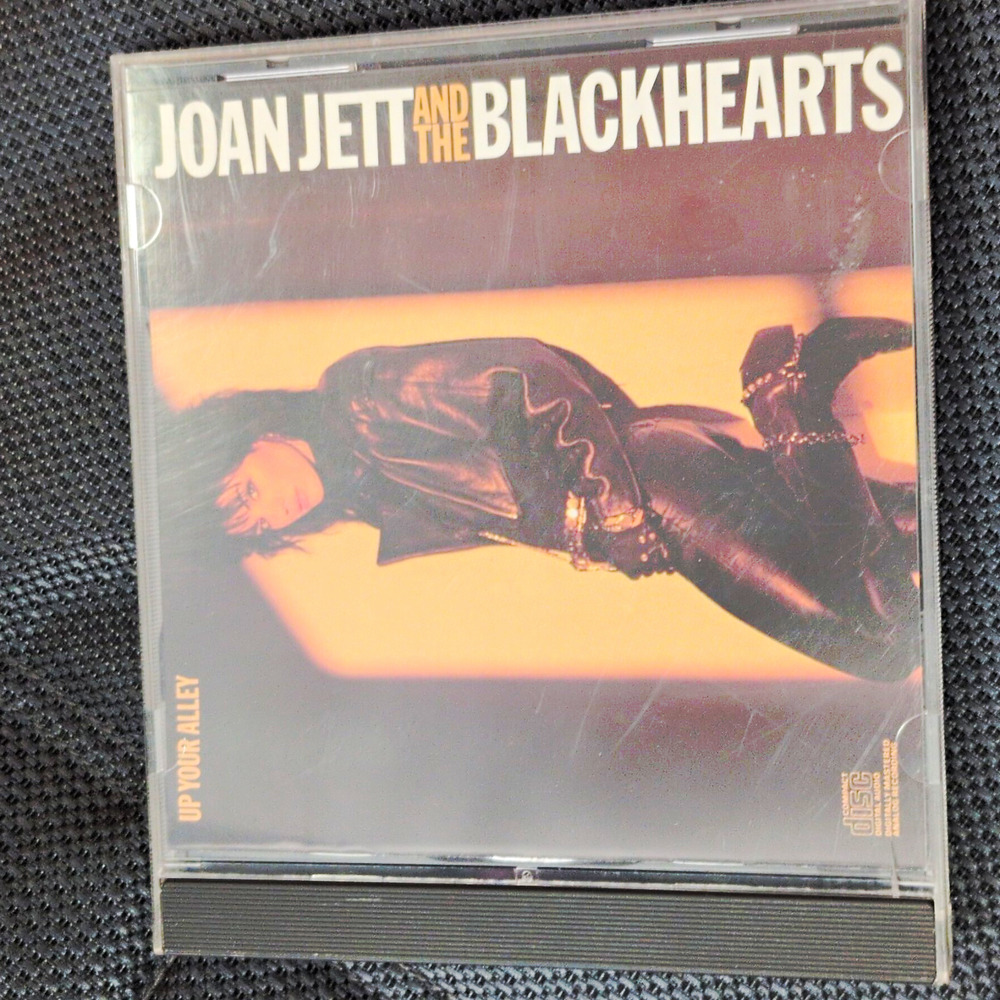 Joan Jett and the Blackhearts Up Your Alley CD 1988 Rock Album Jewel Case